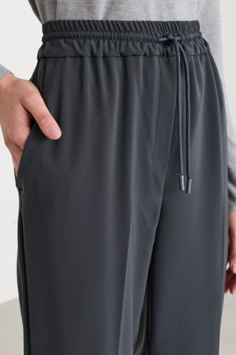 Jogger in twill stretch
