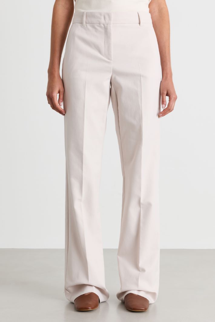 Pantalone slim fit - BIANCO - Intrend - 2