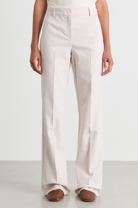 Pantalone slim fit in cotone stretch