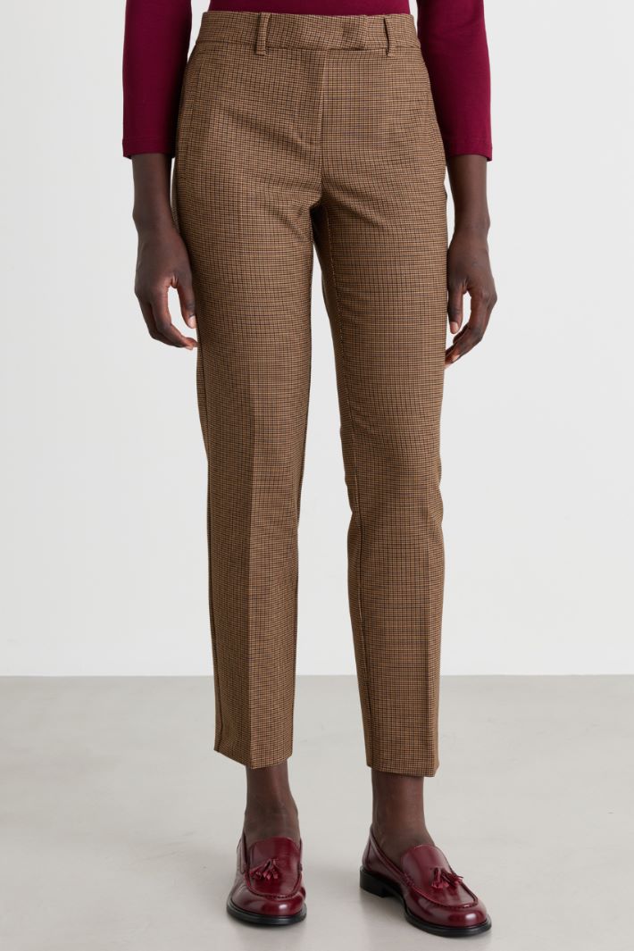 Stretch Chino Trousers - CAMEL - Intrend - 2