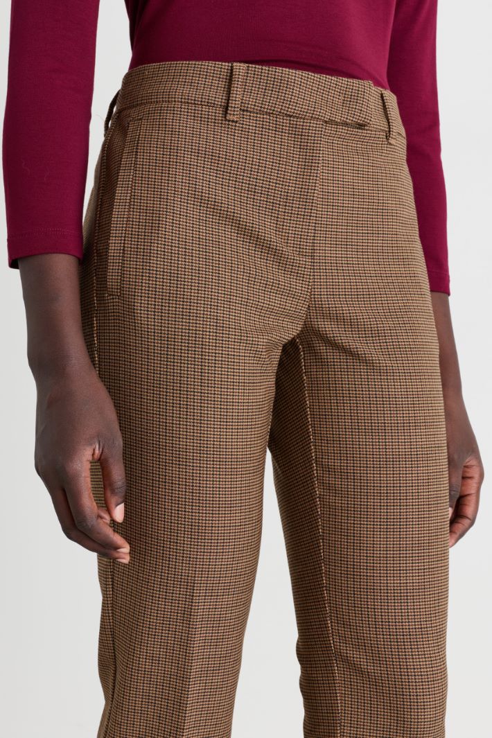 Stretch Chino Trousers - CAMEL - Intrend - 3