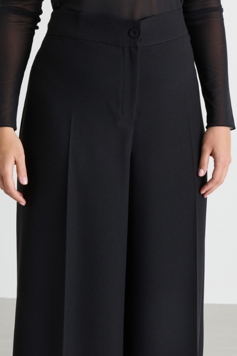 Pantalone in raso opaco