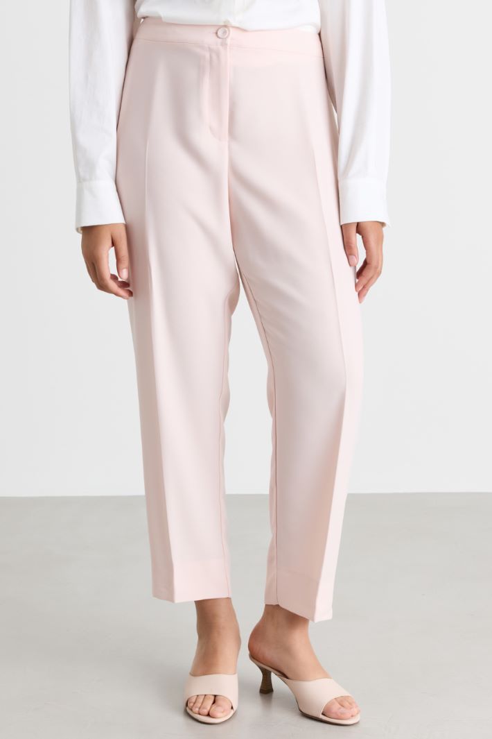 Pantalon à pli marqué - ROSE - Intrend - 2