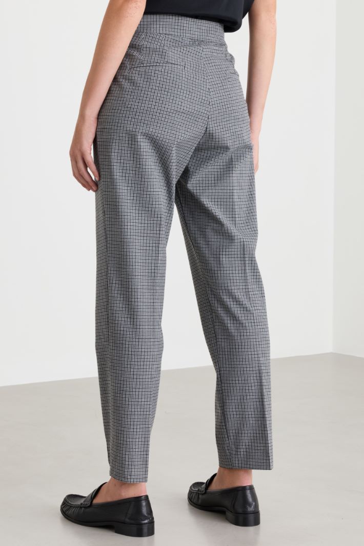 Cigarette trousers - GREY - Intrend - 4