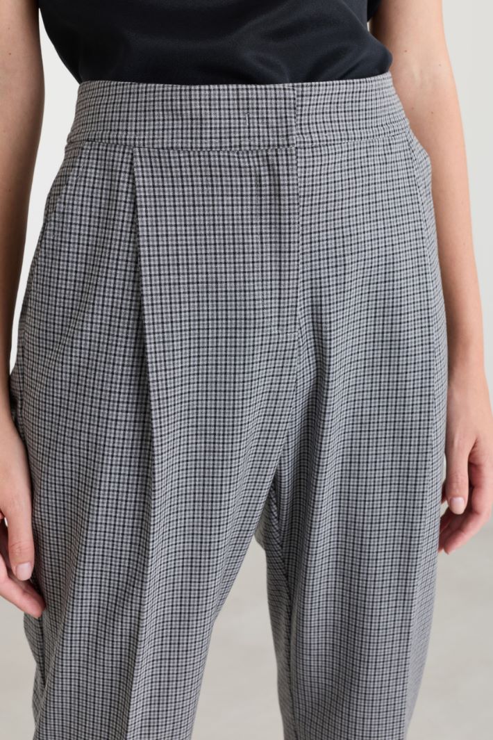 Cigarette trousers - GREY - Intrend - 3