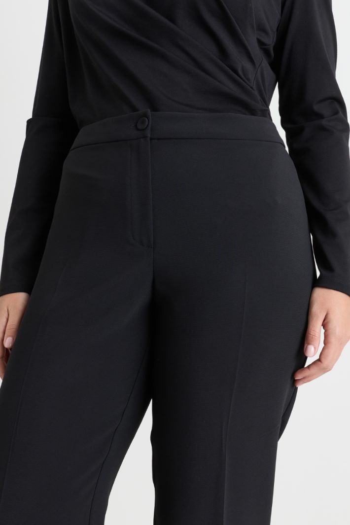 Pantalon en cady - NOIR - Intrend - 3