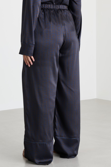 Pantalone in raso