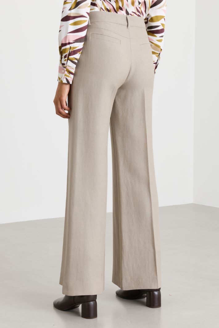 Pantalón de sablé - BEIGE - Intrend - 4