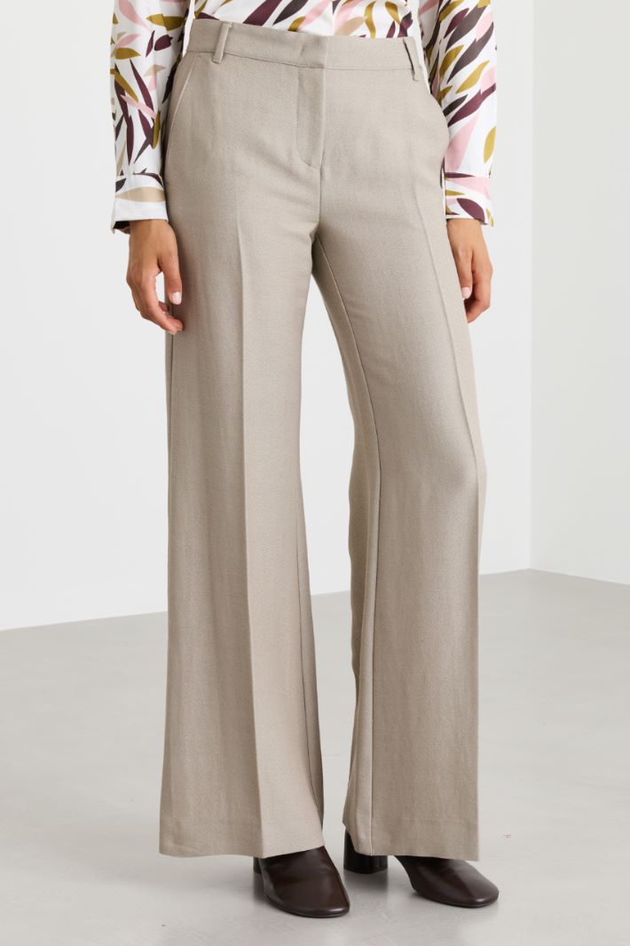 Pantalón de sablé - BEIGE - Intrend - 2