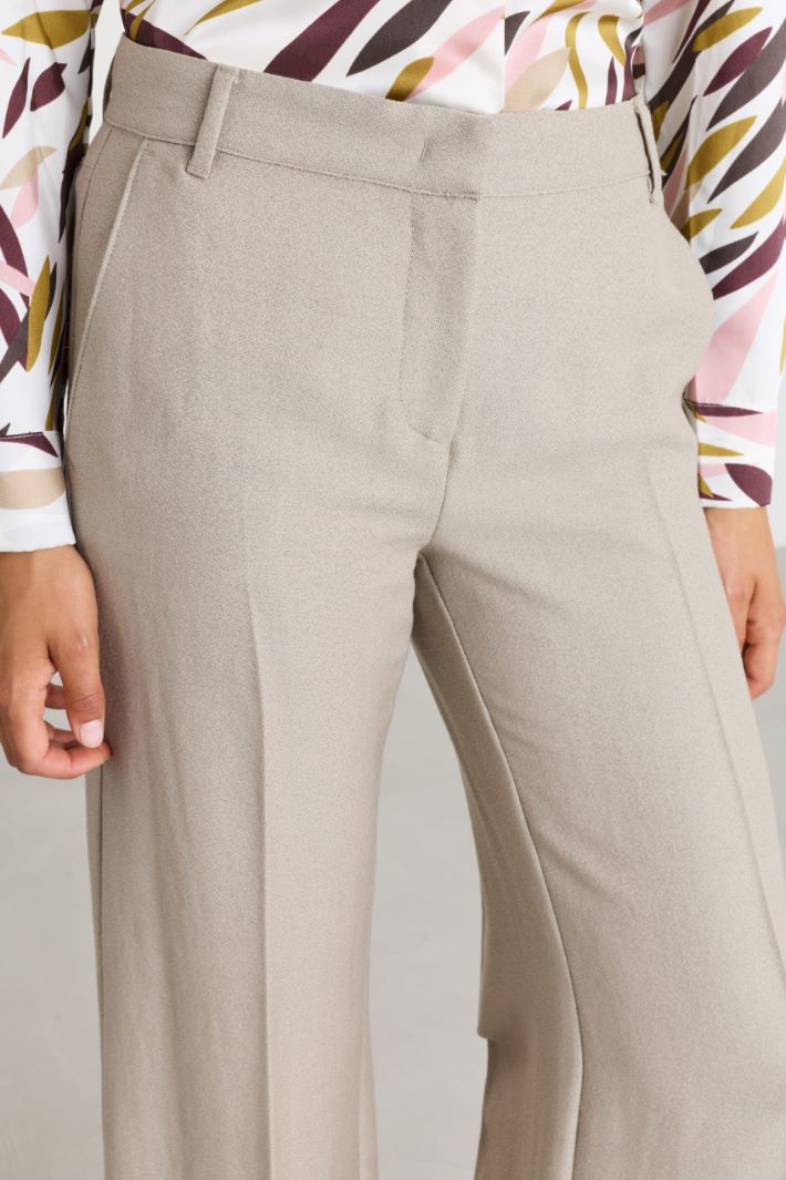 Pantalón de sablé - BEIGE - Intrend - 3