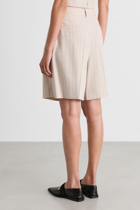 Bermuda in tela stretch