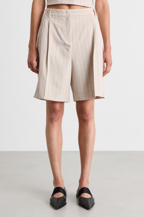 Bermuda in tela stretch