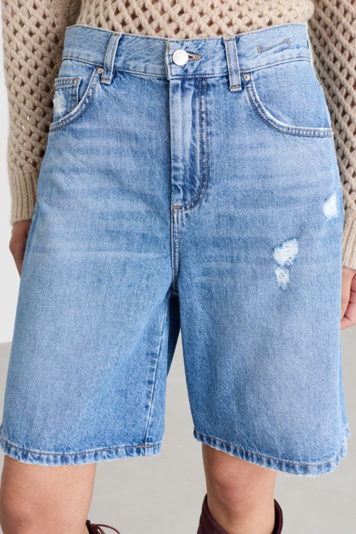 Short in jeans - AZZURRO - Intrend - 3