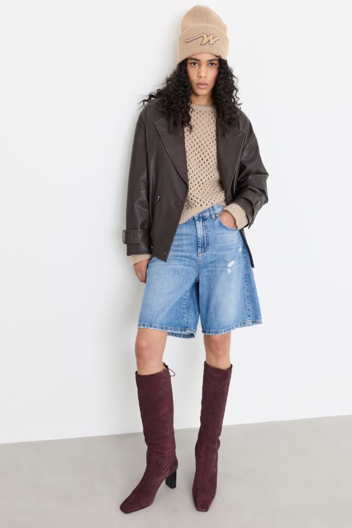 Short in jeans - AZZURRO - Intrend