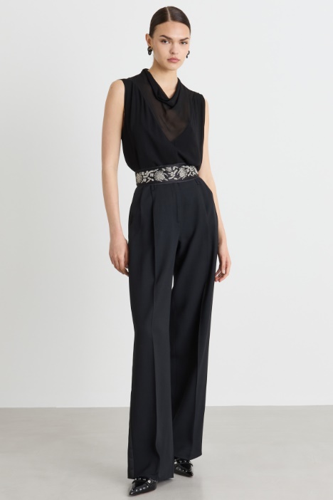 Blusa in georgette - Intrend