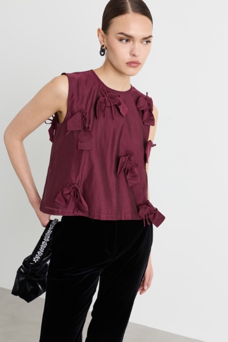 Blusa con fiocchi - Intrend