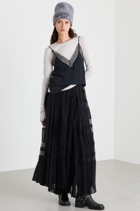 Camisole aus Seidengemisch - Intrend