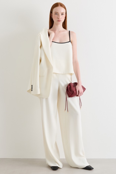 Slip top con dettagli a contrasto - Intrend