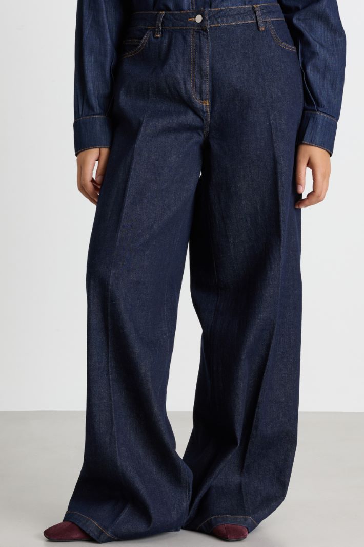 Jean oversize - BLEU - Intrend - 2