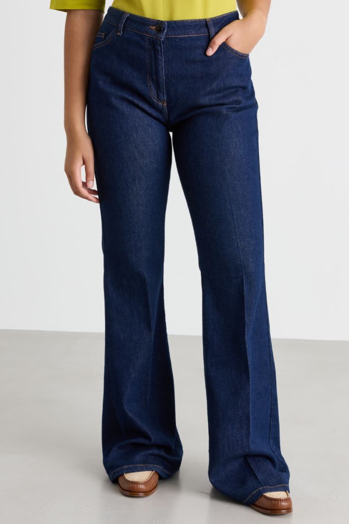 Jean flare - BLEU - Intrend - 2