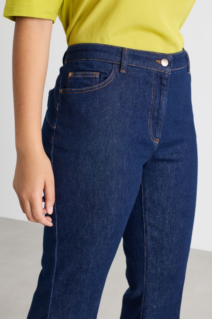 Jean flare - BLEU - Intrend - 3