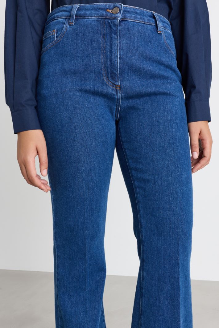 Jean flare - BLEU - Intrend - 3
