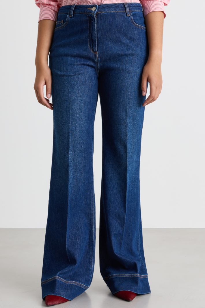 Flare Jeans - BLAU - Intrend - 2