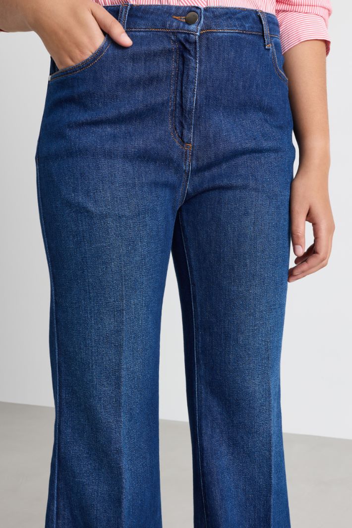Flare Jeans - BLAU - Intrend - 3