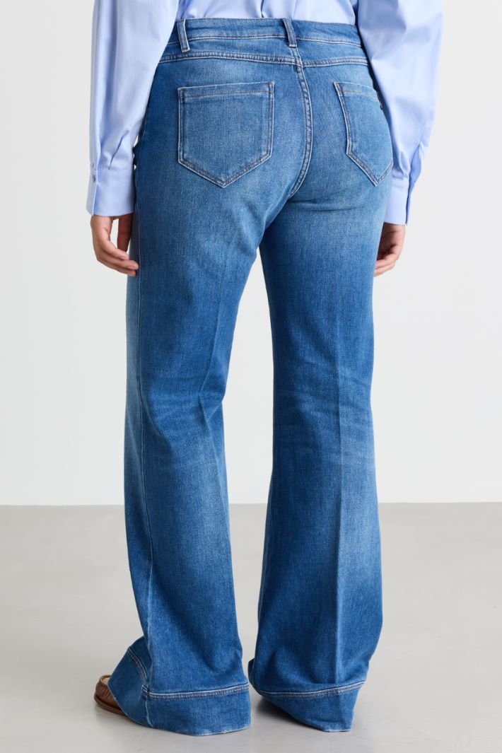 Flare Jeans - BLAU - Intrend - 4