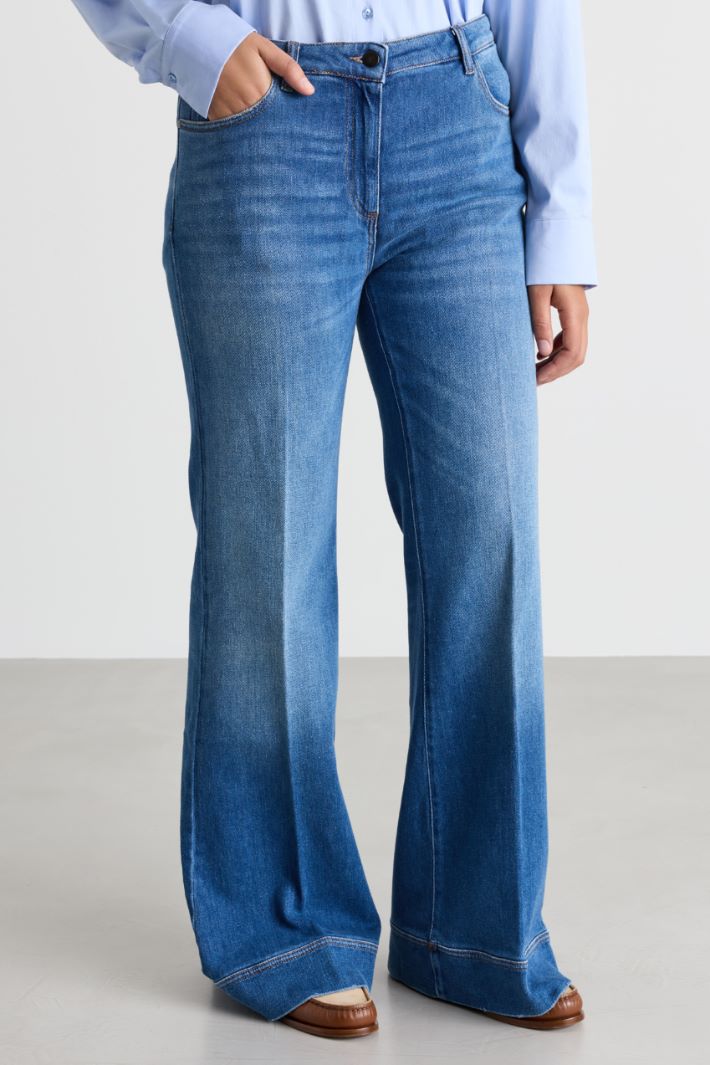 Flare Jeans - BLAU - Intrend - 2
