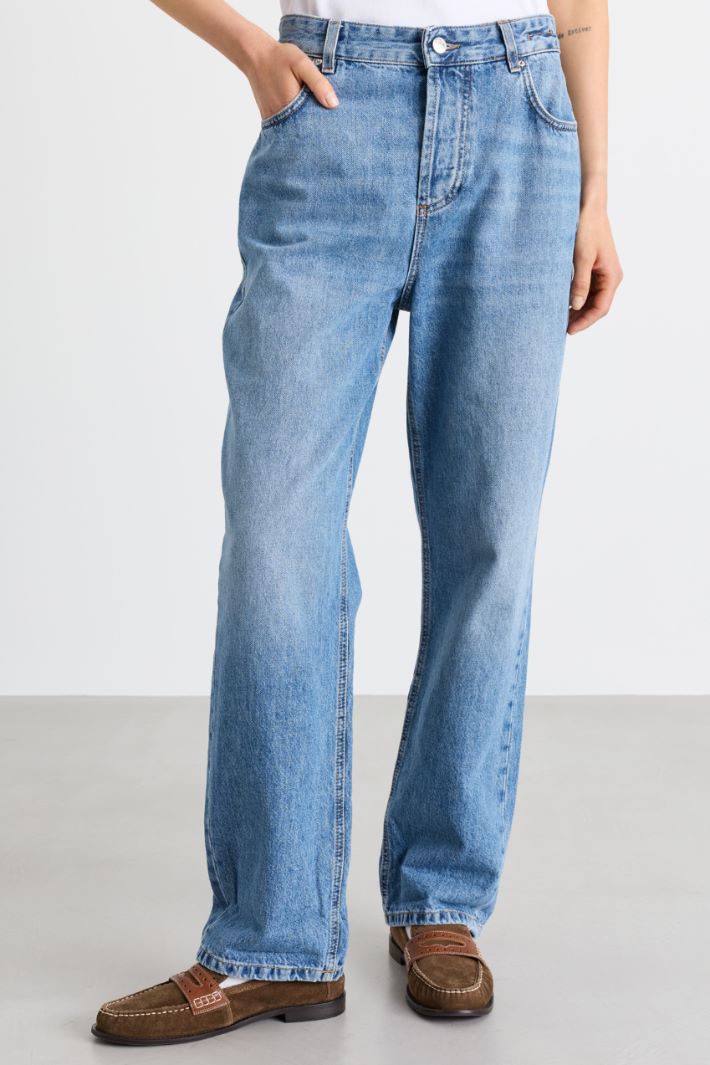 Jean tomboy - BLEU CLAIR - Intrend - 2