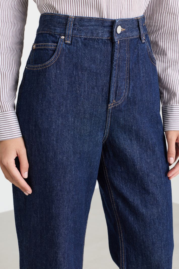 Jean tomboy - BLEU - Intrend - 3