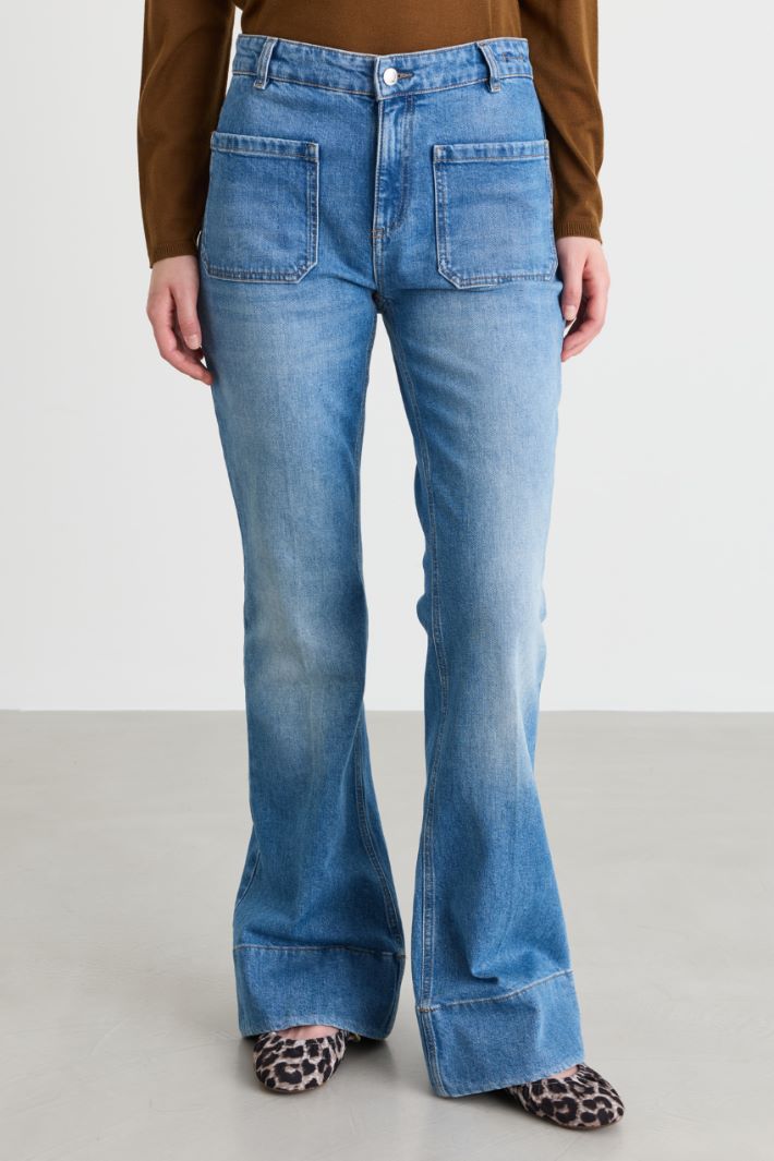Jean bootcut - BLEU CLAIR - Intrend - 2