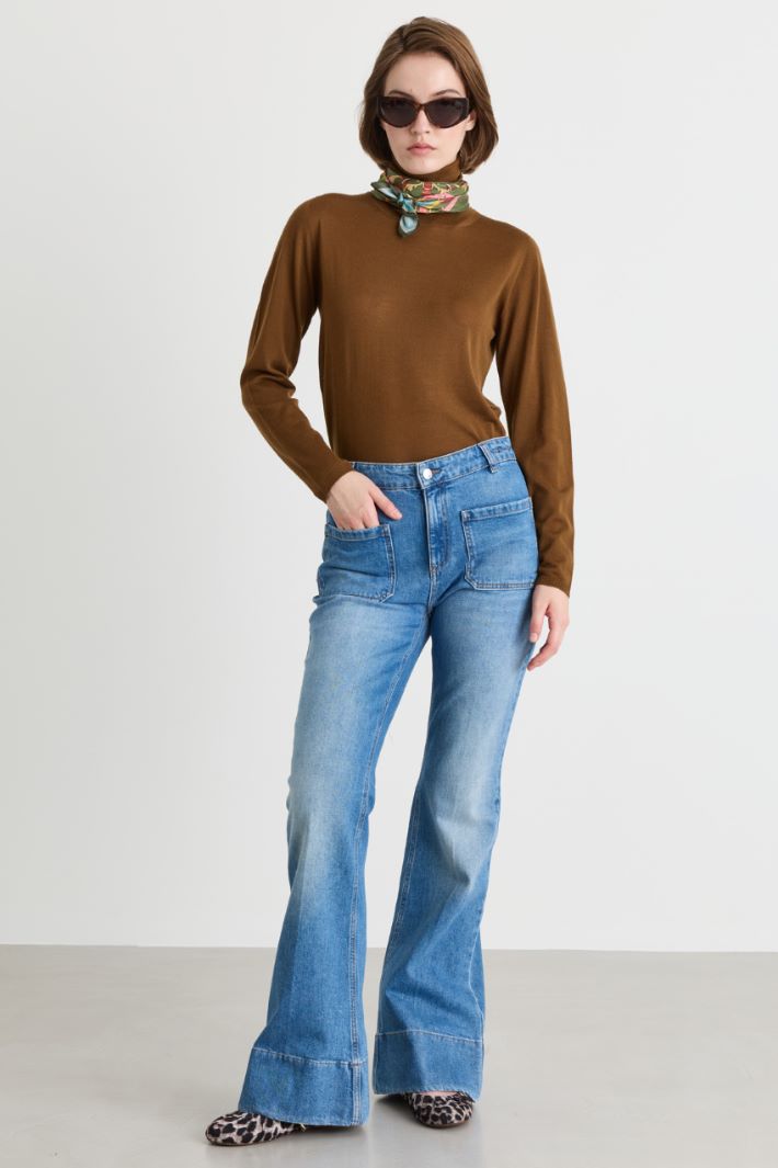 Jean bootcut - BLEU CLAIR - Intrend