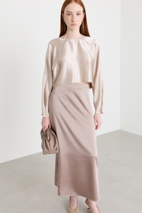 Blusa in raso - Intrend