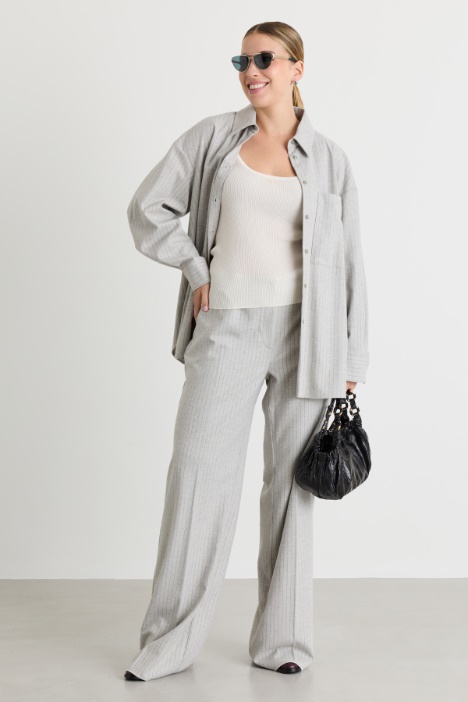 Casacca in gabardina con applicazioni - Intrend