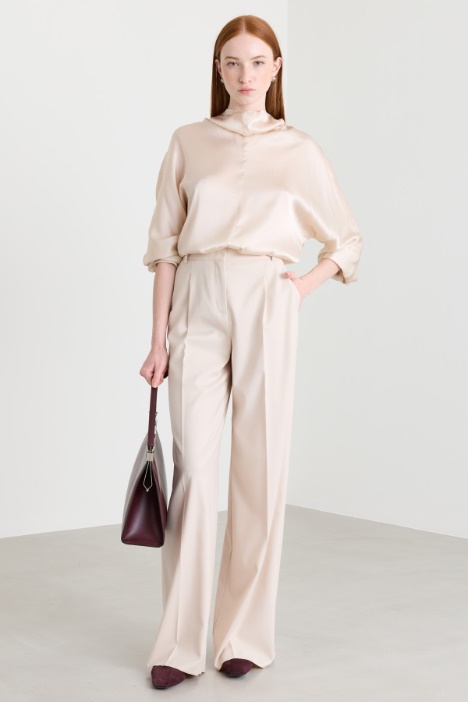 Blusa con collo rialzato - Intrend