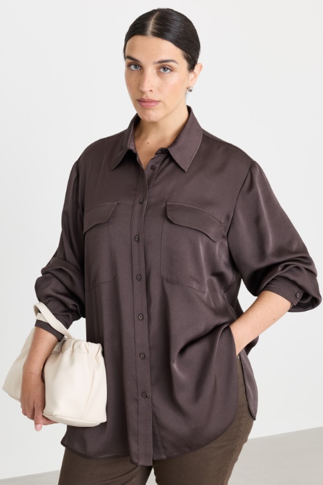 Satin blouse - Intrend