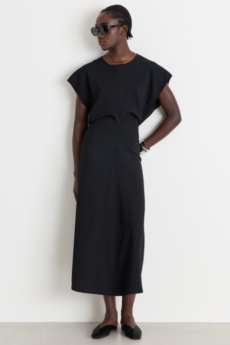 Kimono-sleeve dress - Intrend