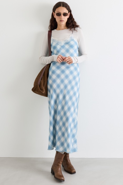 Printed maxi dress - Intrend