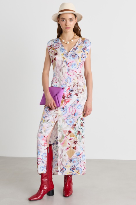 Satin dress - Intrend