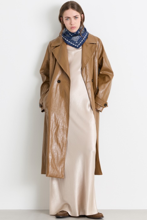 Long satin dress - Intrend