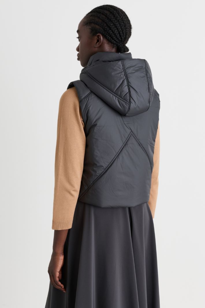 Gilet trapuntato - GRIGIO - Intrend - 4