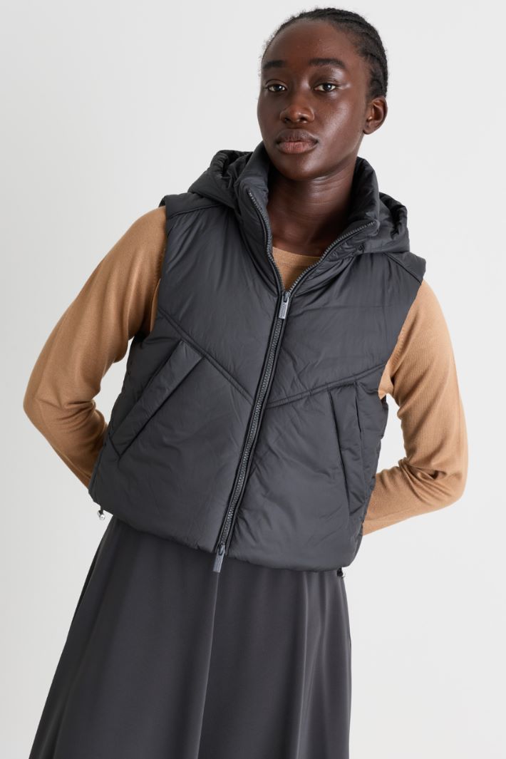 Gilet trapuntato - GRIGIO - Intrend - 2