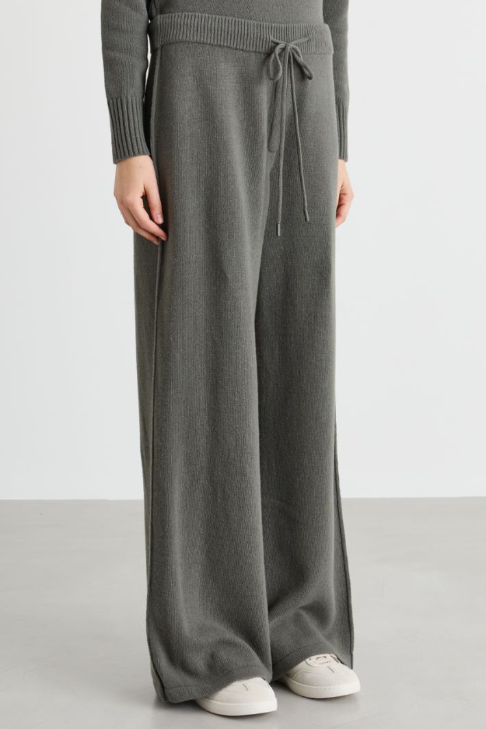 Pantalone in maglia - GRIGIO - Intrend - 2