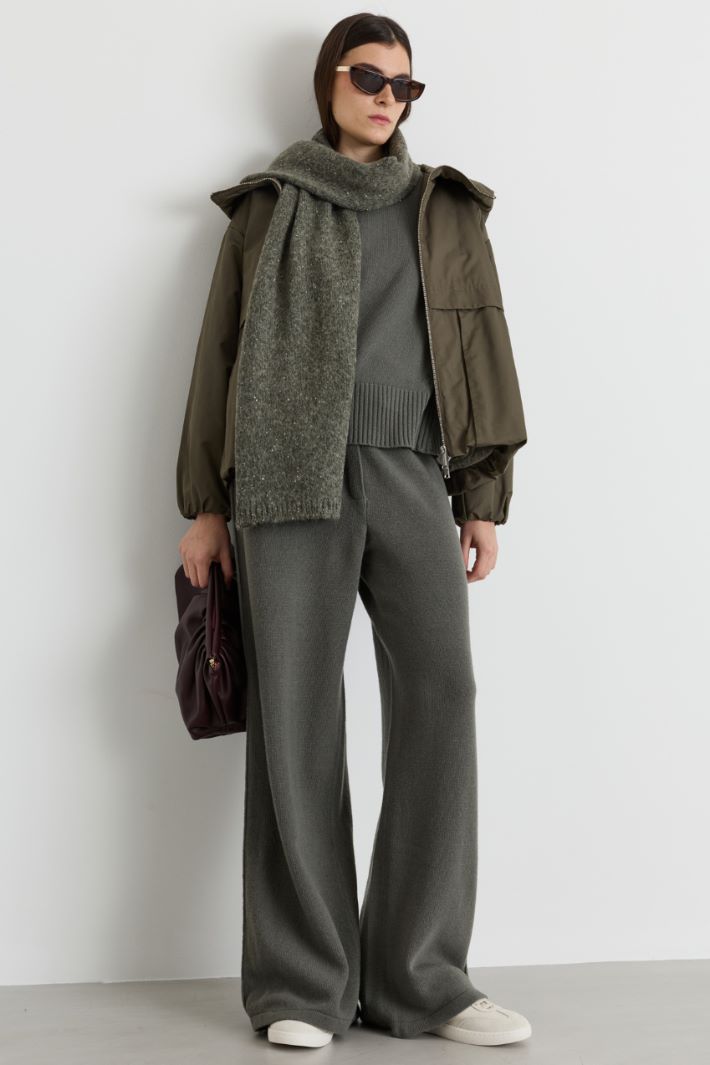 Pantalone in maglia - GRIGIO - Intrend