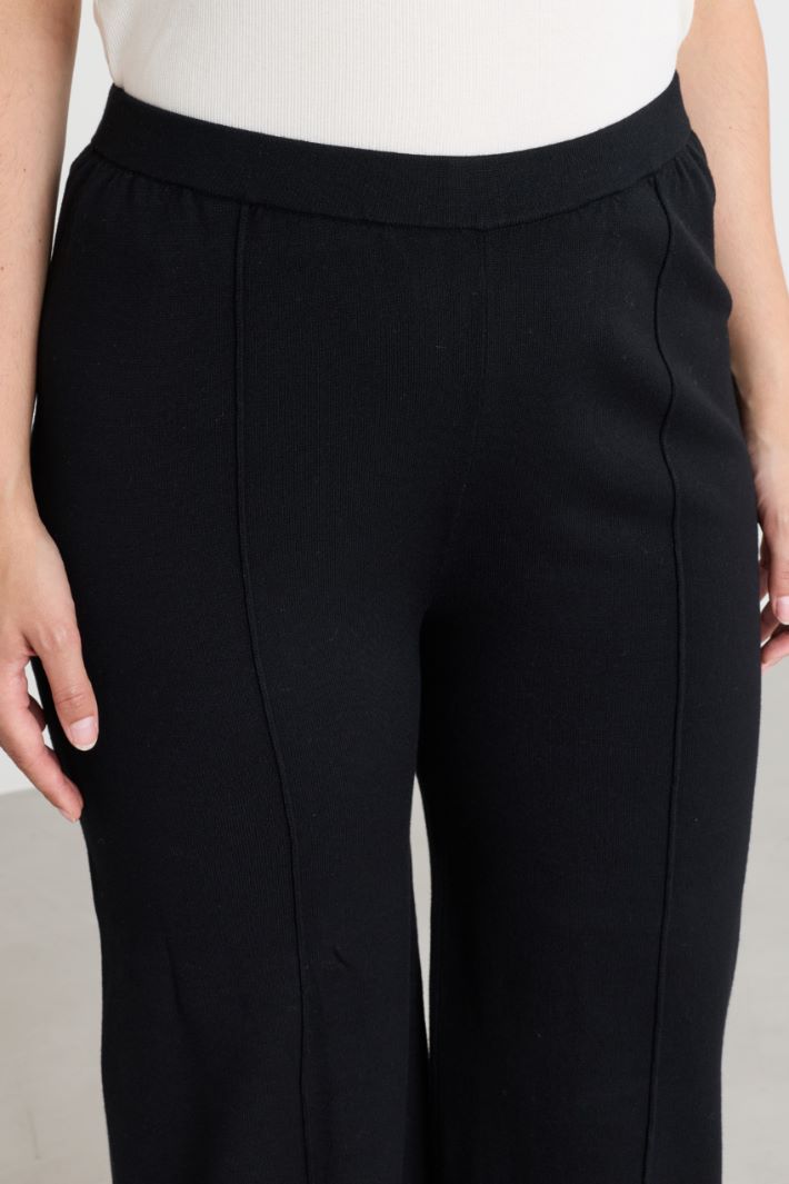 Pantalone in maglia - NERO - Intrend - 3
