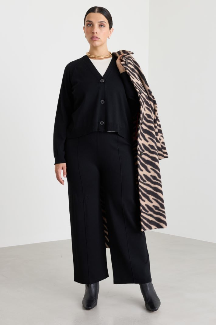 Pantalone in maglia - NERO - Intrend