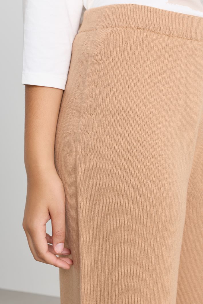 Pantalone in maglia - CAMMELLO - Intrend - 3