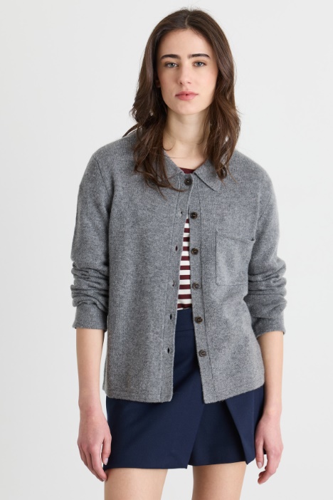 Cardigan à col chemise - Intrend